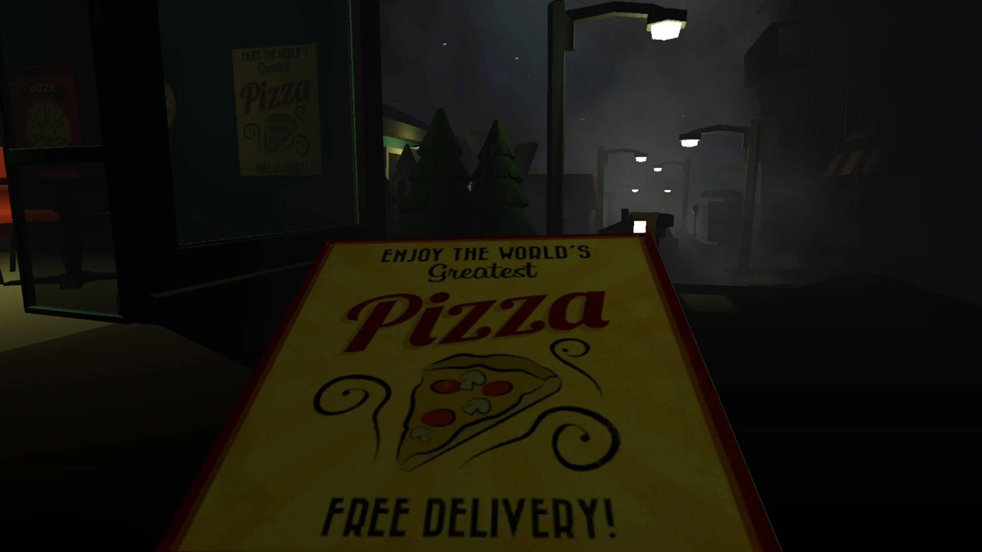 Haunted Pizza Delivery Game screenshot