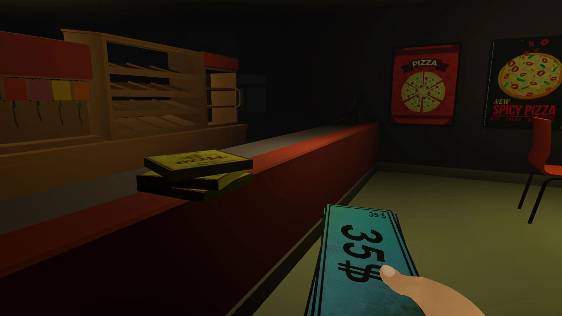 Haunted Pizza Delivery Game screenshot